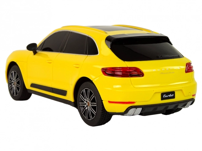 Auto R/C Porsche Macan Turbo 1:24 Rastar – Žluté