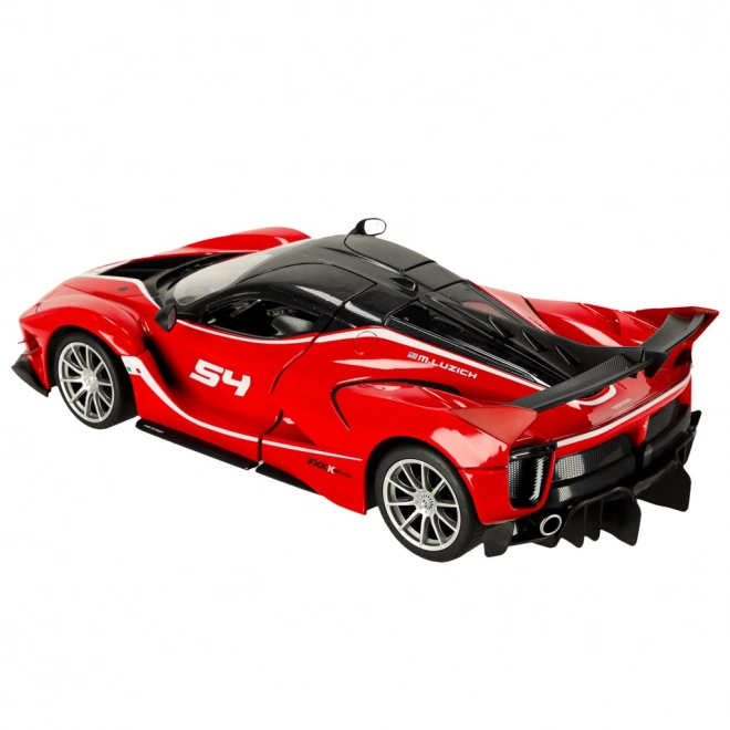 Dálkově ovládané auto Ferrari FXX červené