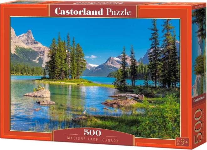 Puzzle 500 dílků Maligne Lake Kanada
