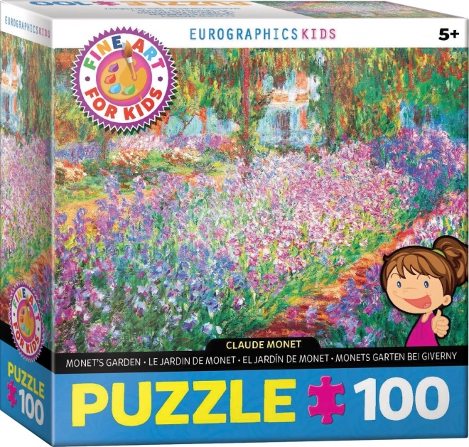 Puzzle Monetova zahrada 100 dílků