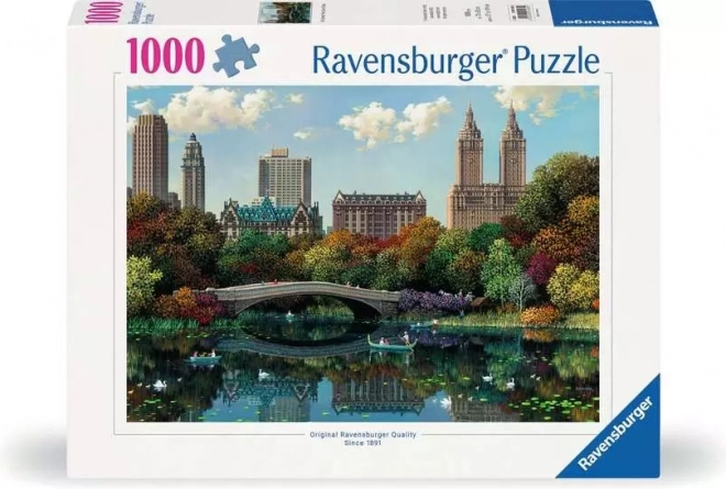 Ravensburger puzzle Central Park New York 1000 dílků
