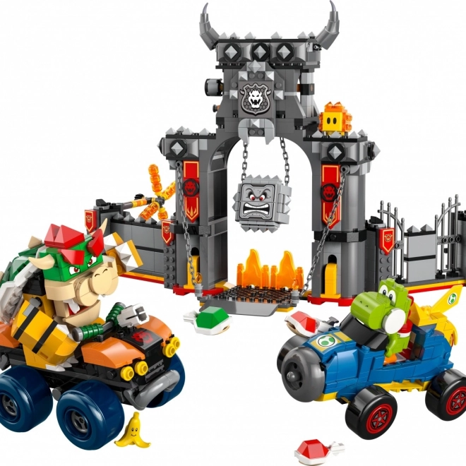 Stavebnice Mario Kart - Bowser a jeho hrad