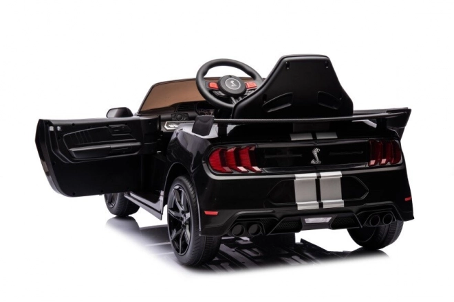 Ford Mustang GT500 Shelby černý na baterie
