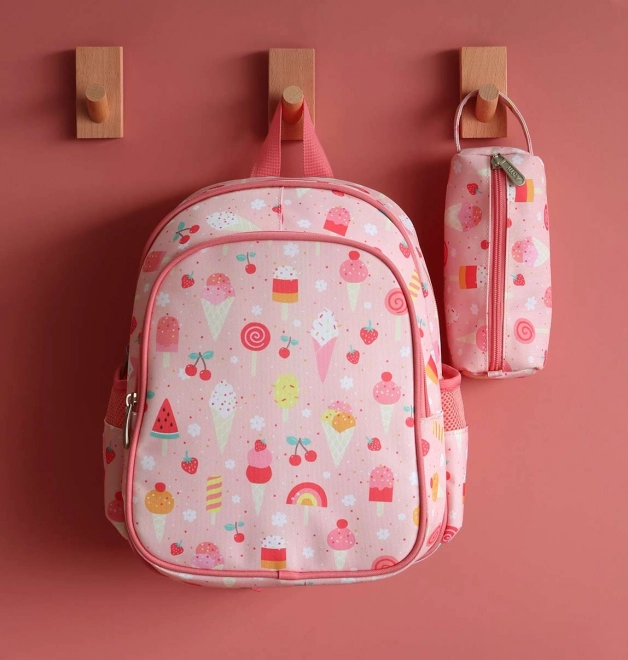 A Little Lovely Company Pouzdro na pastelky – Zmrzlina