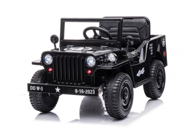 JH-103 Černé auto na baterie 4x4