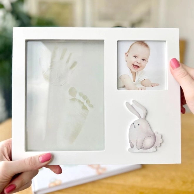 Fotorámeček pro miminko s 3D otisky