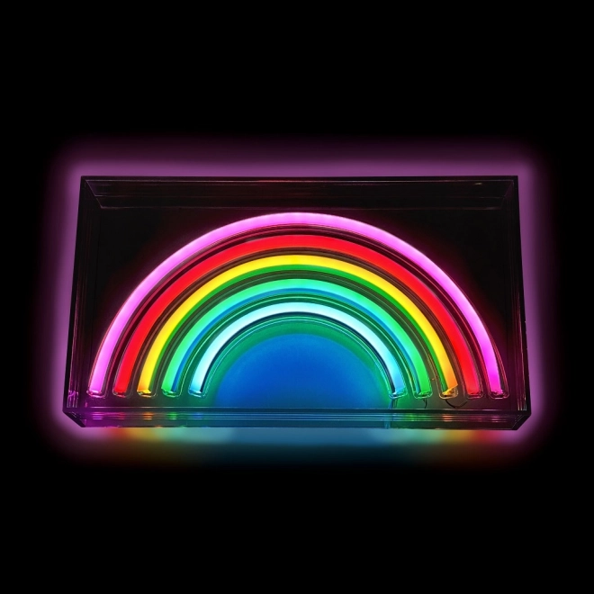 Duha LED neónová lampička