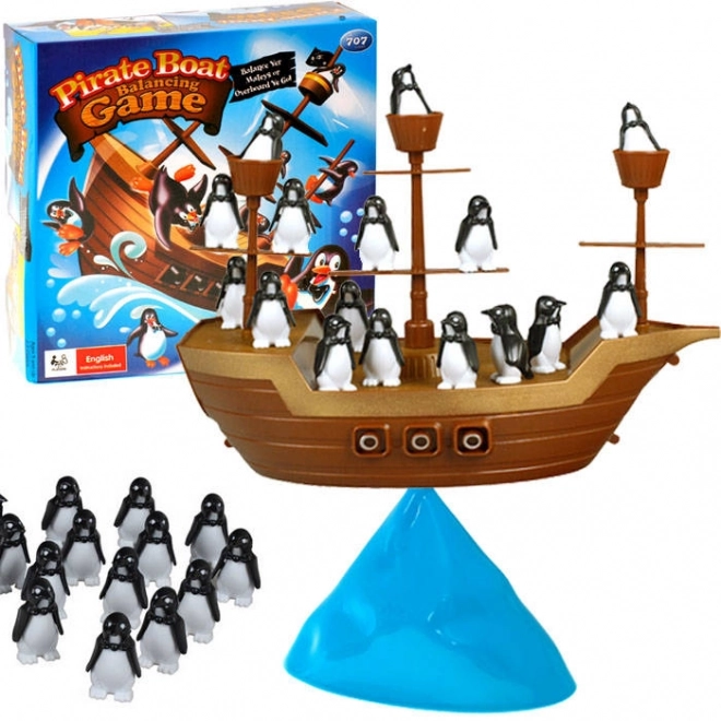 Zábavná arkádová hra Balancing Ship GR0230