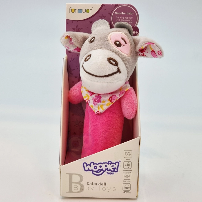 Woopy plyšová kravička pro miminka