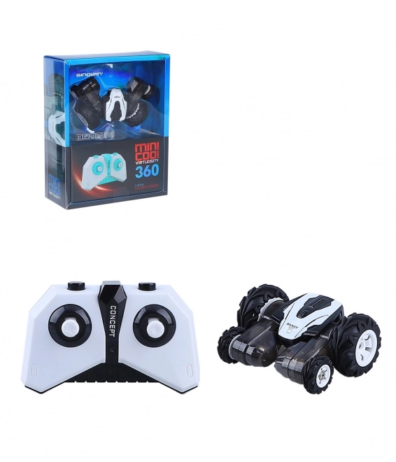 Kaskadérské mini RC auto se světlem