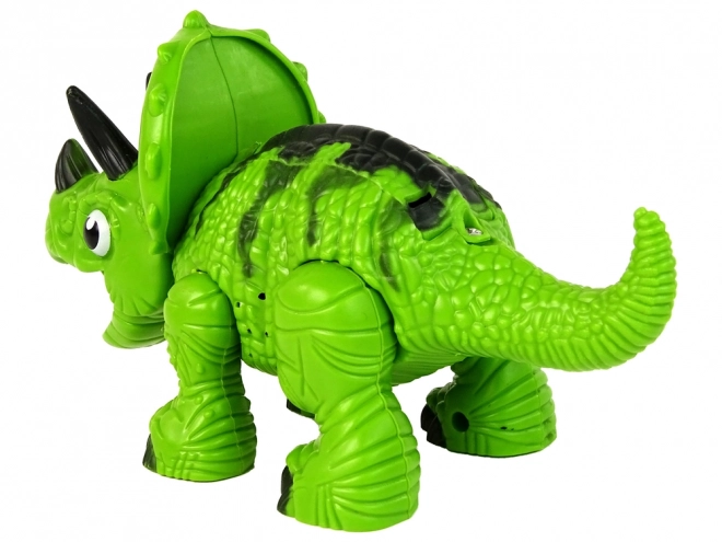 Interaktivní dinosaurus Triceratops s párou a zvukem