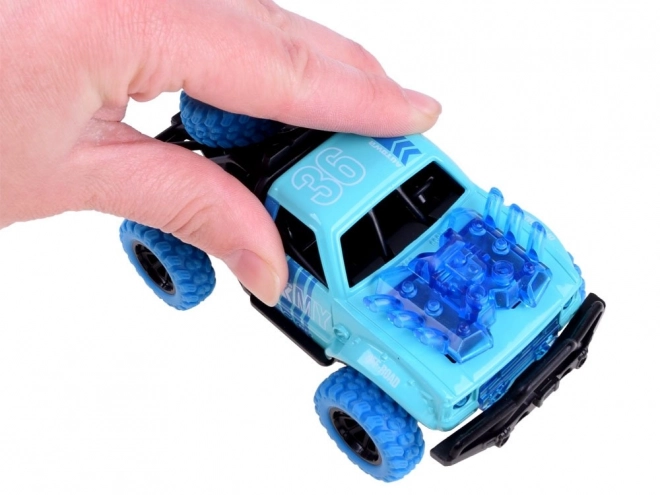 Auto Predator 4x4 kaskadérská jízda – Červená