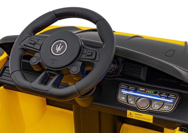 Maserati MC20 GT2 Yellow