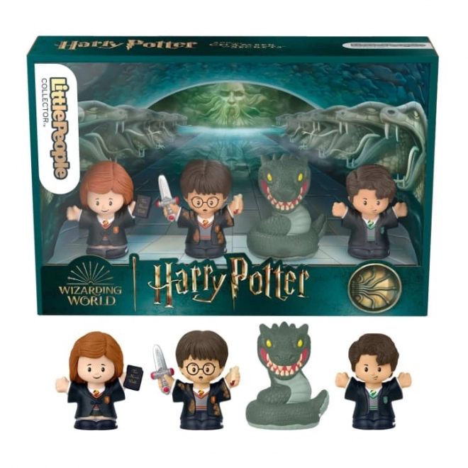 Sada figurek Little People Harry Potter 4-pack Chamber of Secrets (Tajemná komnata)