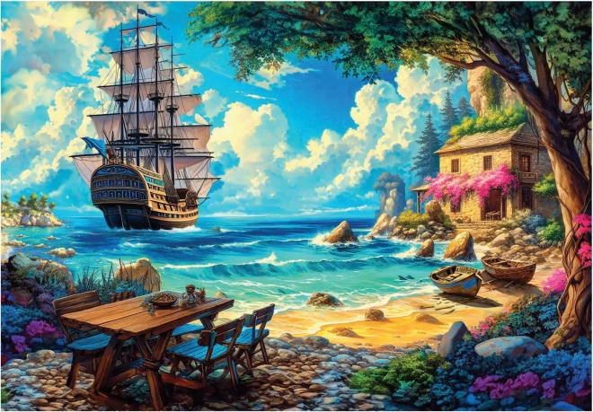Puzzle Pirátská zátoka XL 260 dílků