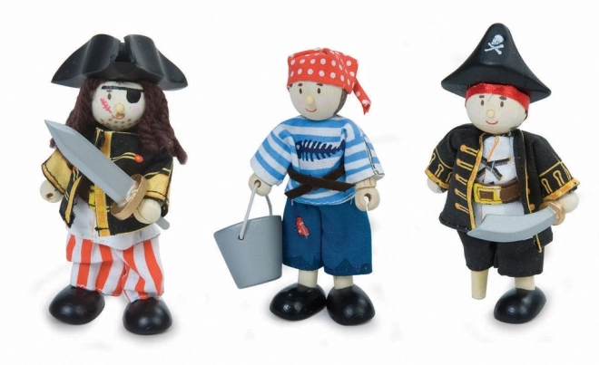 Dřevěné figurky Piráti Le Toy Van