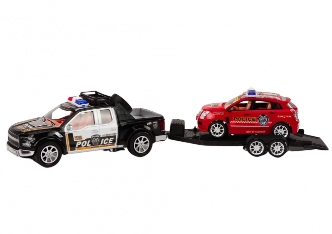 Policejní auto Pickup Off-road Přívěs Policejní souprava