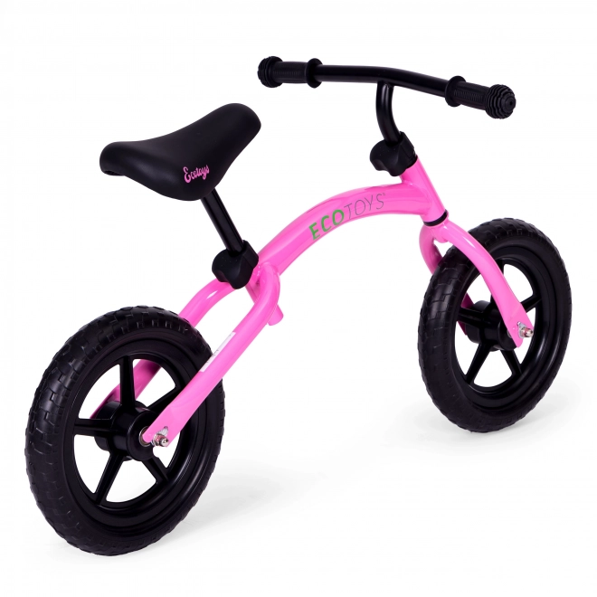 Dětské odrážedlo růžové ECOTOYS