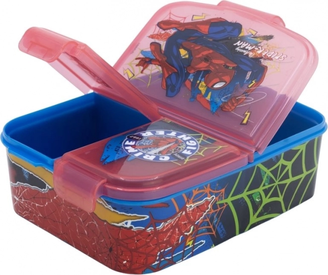 Praktický svačinový box pro děti Spiderman