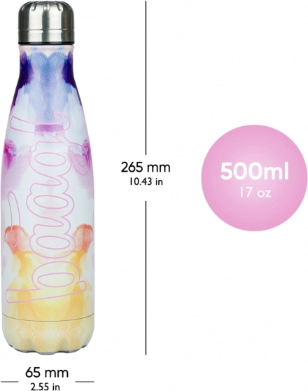 Termoláhev s kovovým víčkem Malování 500 ml
