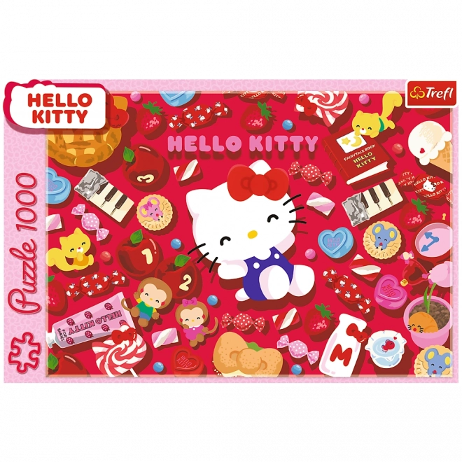 Puzzle Hello Kitty 1000 dílků