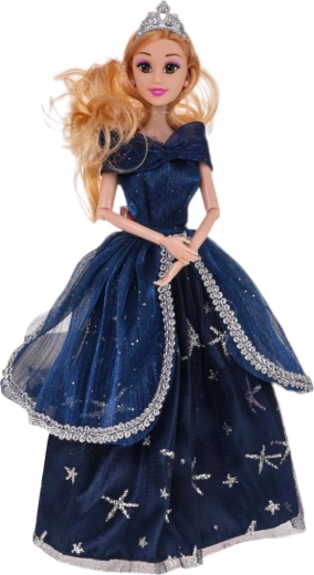 Panenka v třpytivých šatech