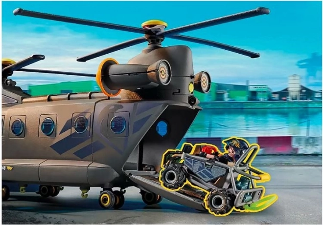 Playmobil City Action záchranný vrtulník jednotky speciálů