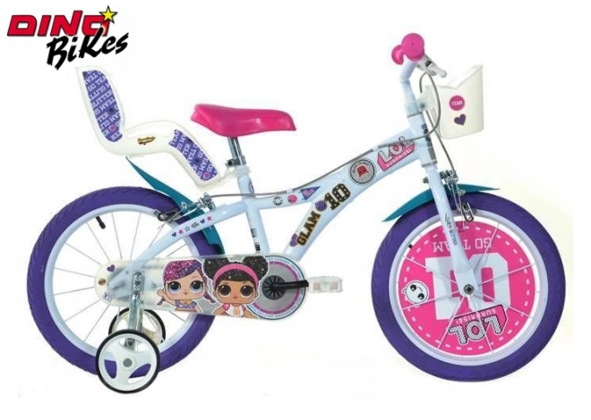 Dětské kolo Dinobikes 14" LOL