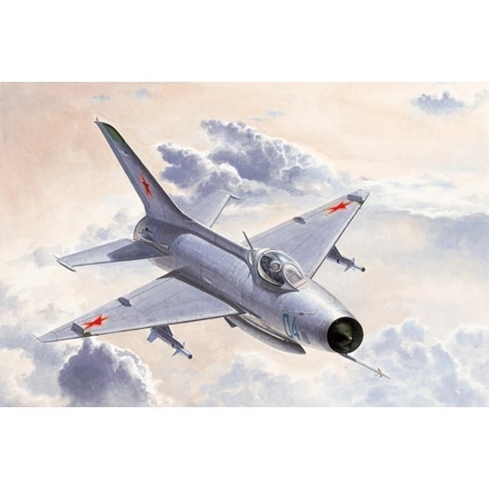 TRUMPETER Mig-21F-13/J7 Stíhačka