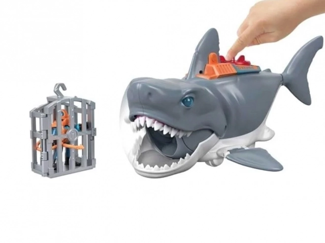 Mega útočný žralok Imaginext s pohyblivou čelistí