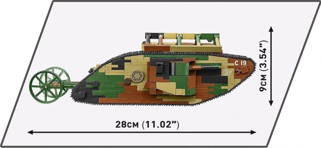 Stavebnice tanku Mark I