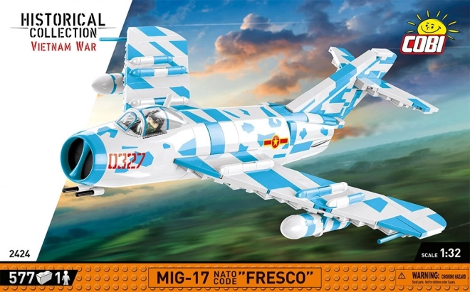 COBI 2424 Vietnam War MIG-17 FRESCO, 1:32, 577 k, 1 f