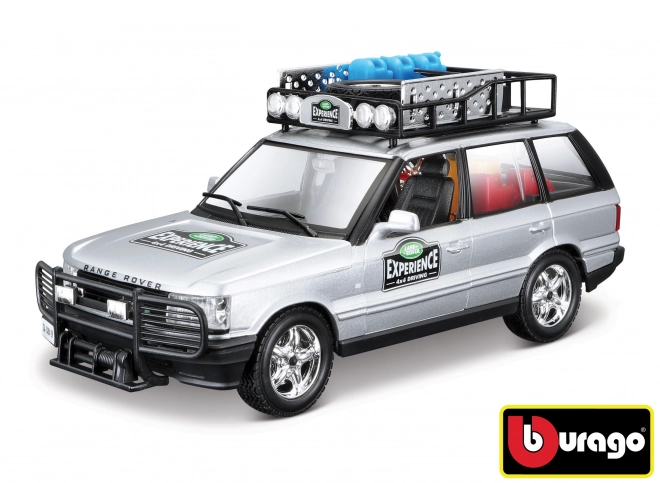 Kovový model autíčka Range Rover stříbrný