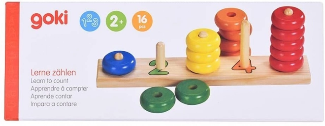 Počítání kroužků puzzle