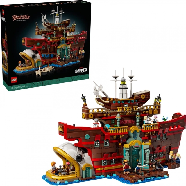 Lego ONE PIECE plovoucí restaurace Baratie