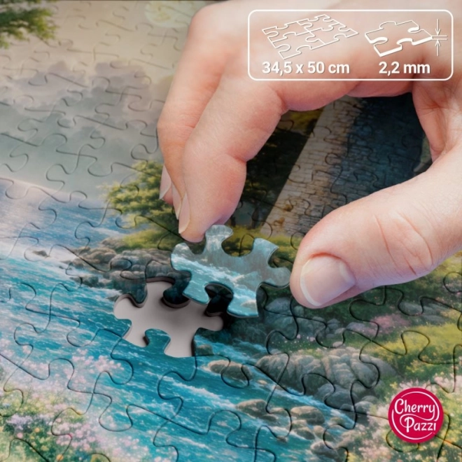 Puzzle Maják za svitu Měsíce 500 dílků od Cherry Pazzi