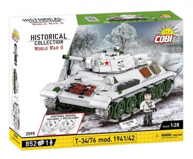 T34-76 Tankové bloky 1941-42 model 852 kusů