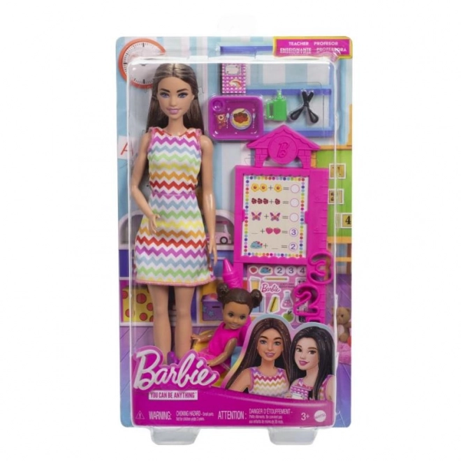 Barbie herní set učitelka