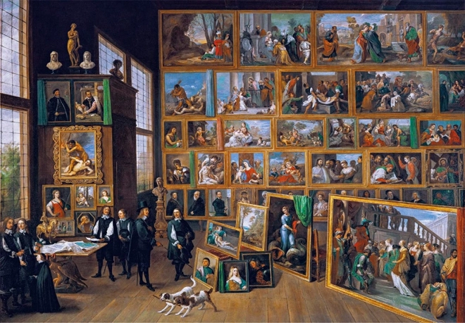 Puzzle 2000 dílků Muzeum Teniers Arcivévoda Leopold Wilhelm