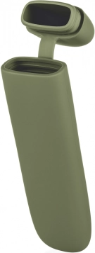 Silikonové pouzdro na příbor forest green