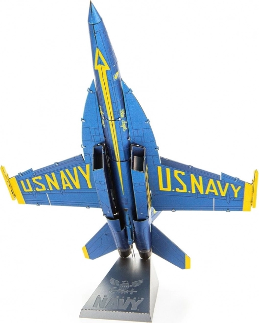 METAL EARTH 3D puzzle F,A-18 Super Hornet - Blue Angels (ICONX)