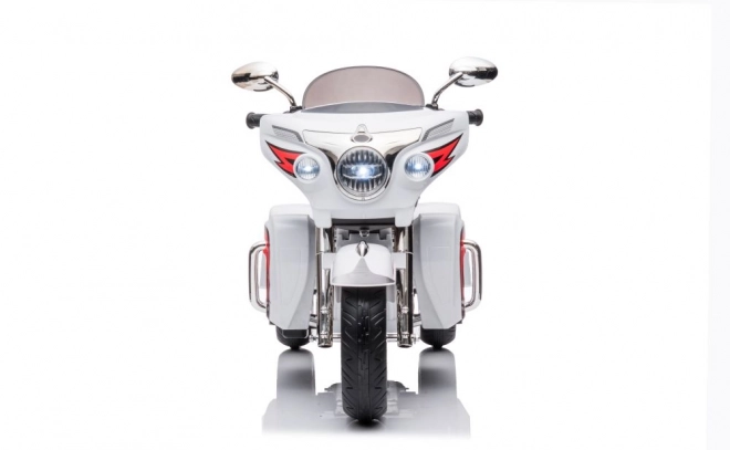 Nabíjecí tříkolová motorka Goldwing White