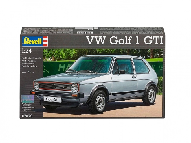 Plastikový model VW Golf 1 GTI