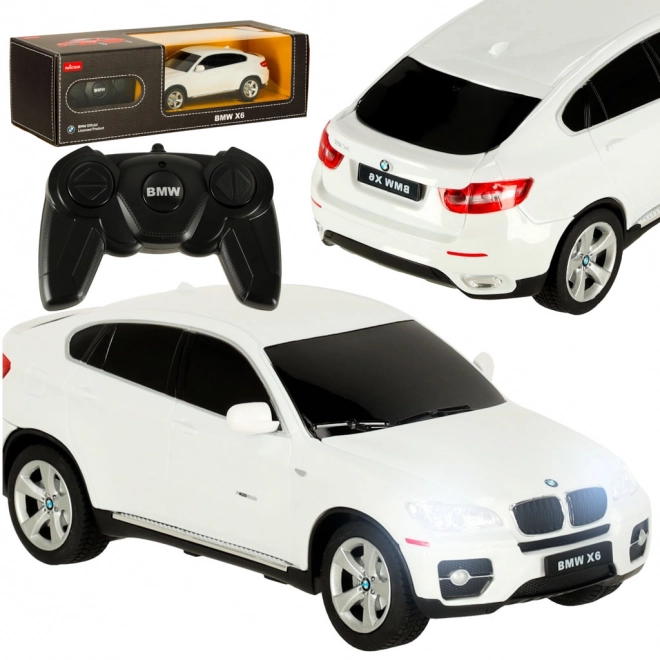 Zdalně řízené auto BMW X6 1:24 bílé