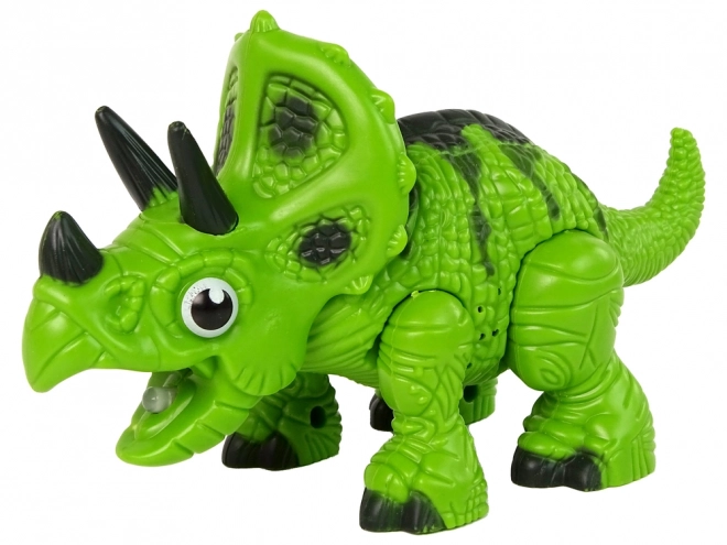Interaktivní dinosaurus Triceratops s párou a zvukem