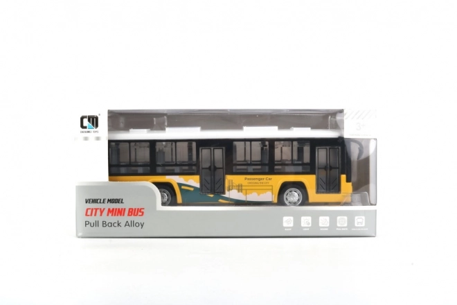 Žlutý autobus s efekty
