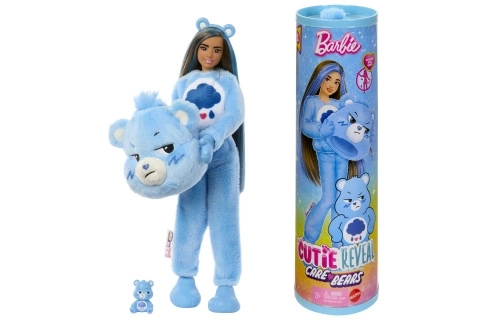 Barbie Cutie Reveal starostliví medvídci - modrá