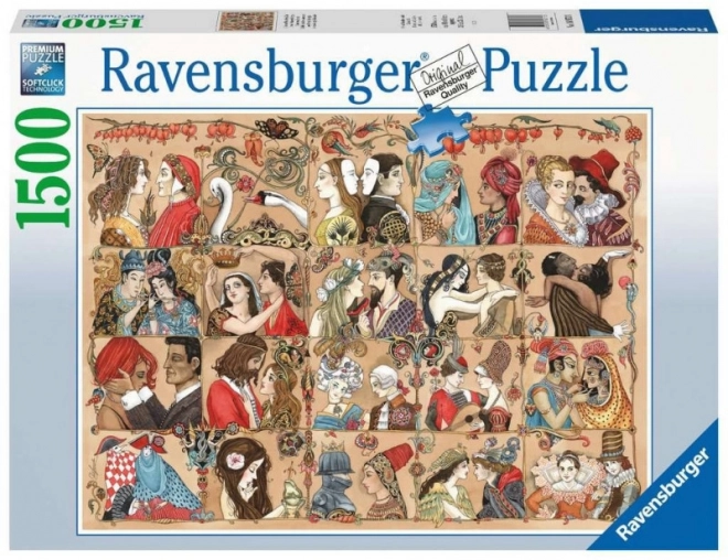 Puzzle 1500 prvků Historie lásky