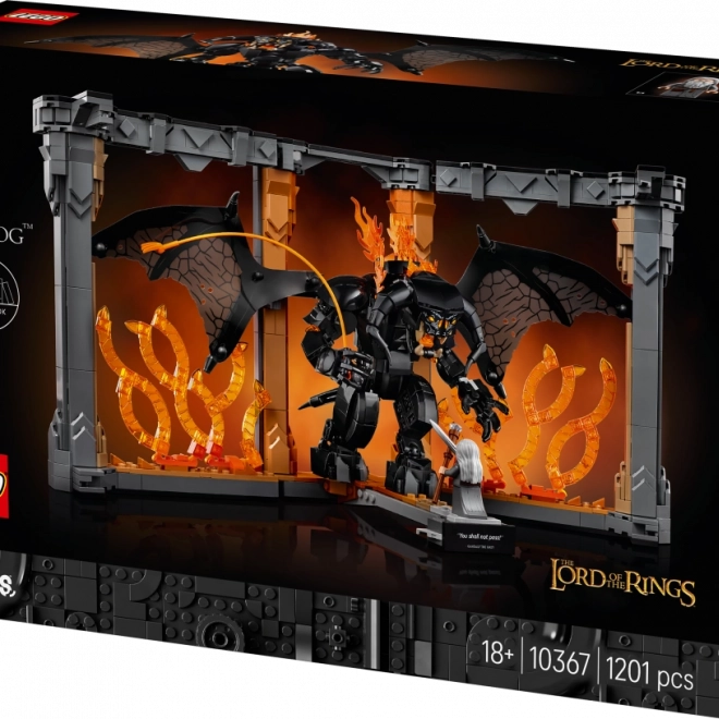 LEGO Icons Knižní zarážka: Pán prstenů – Balrog