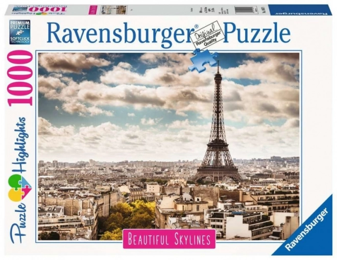 Ravensburger puzzle Paříž 1000 dílků
